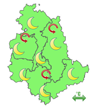 Previsioni di Oggi Sera-Notte