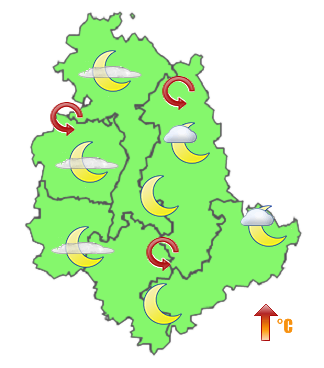 Previsioni di Oggi Sera-Notte