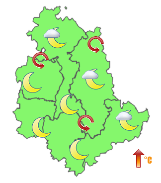 Previsioni di Oggi Sera-Notte