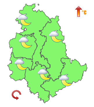 Previsioni di Oggi Sera-Notte