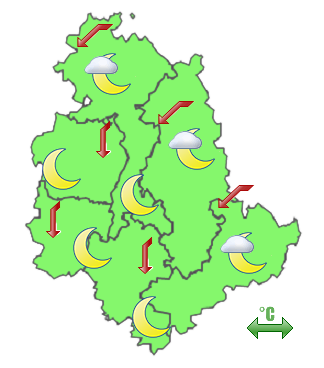 Previsioni di Oggi Sera-Notte