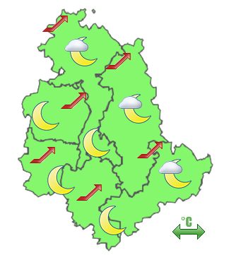Previsioni di Oggi Sera-Notte