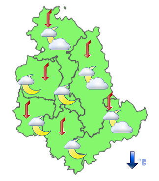 Previsioni di Oggi Sera-Notte