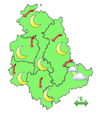 Previsioni di Oggi Sera-Notte