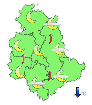 Previsioni di Oggi Sera-Notte