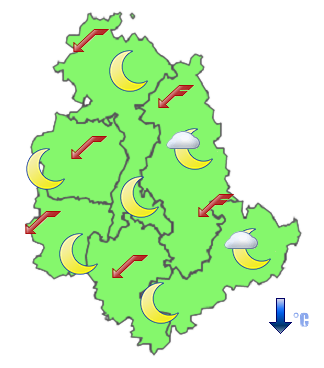 Previsioni di Oggi Sera-Notte