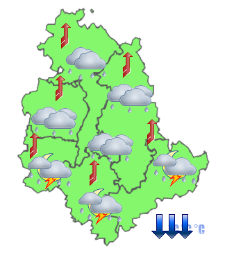Previsioni di Oggi Sera-Notte