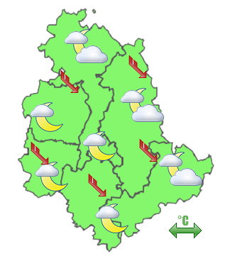 Previsioni di Oggi Sera-Notte
