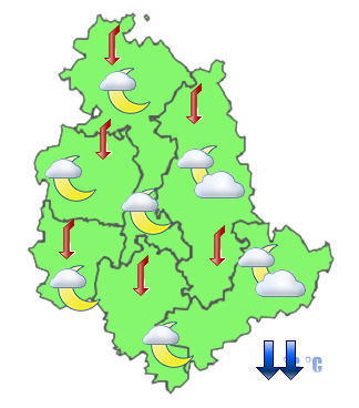 Previsioni di Oggi Sera-Notte