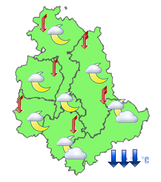 Previsioni di Oggi Sera-Notte