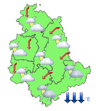 Previsioni di Oggi Sera-Notte