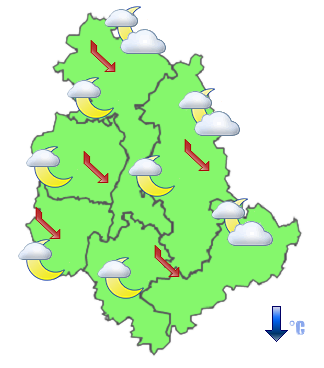 Previsioni di Oggi Sera-Notte
