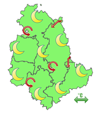Previsioni di Oggi Sera-Notte