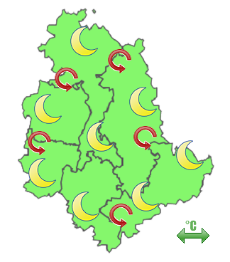 Previsioni di Oggi Sera-Notte