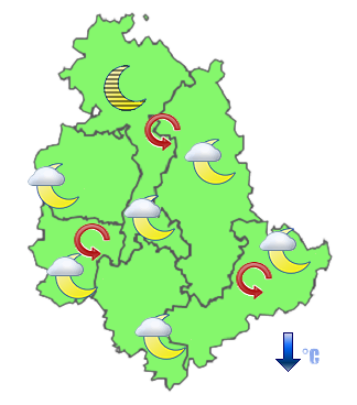Previsioni di Oggi Sera-Notte
