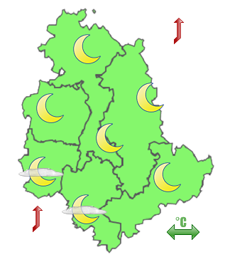 Previsioni di Oggi Sera-Notte