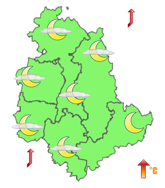 Previsioni di Oggi Sera-Notte