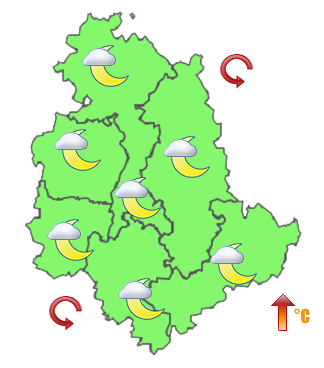 Previsioni di Oggi Sera-Notte