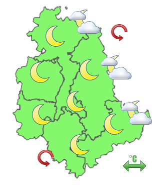 Previsioni di Oggi Sera-Notte