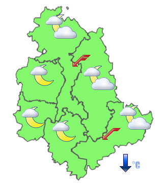 Previsioni di Oggi Sera-Notte