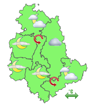 Previsioni di Oggi Sera-Notte