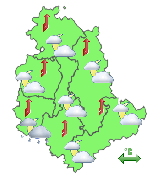 Previsioni di Oggi Sera-Notte