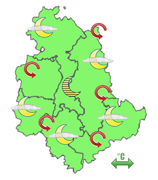 Previsioni di Oggi Sera-Notte