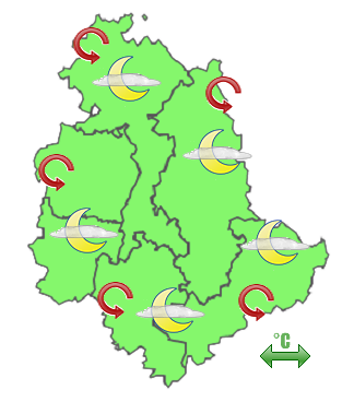 Previsioni di Oggi Sera-Notte