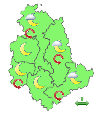 Previsioni di Oggi Sera-Notte