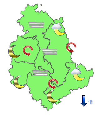 Previsioni di Oggi Sera-Notte