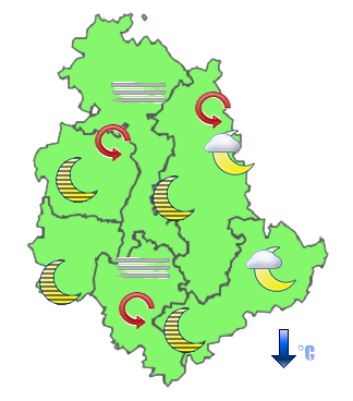 Previsioni di Oggi Sera-Notte