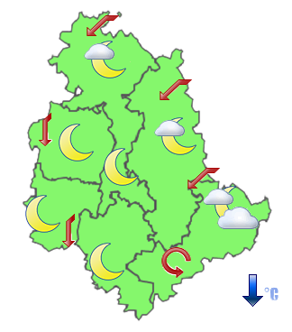 Previsioni di Oggi Sera-Notte