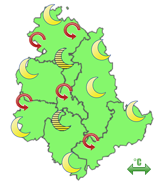 Previsioni di Oggi Sera-Notte