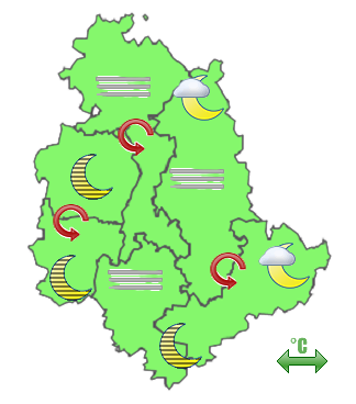 Previsioni di Oggi Sera-Notte
