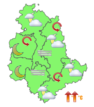 Previsioni di Oggi Sera-Notte