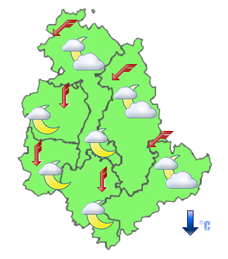 Previsioni di Oggi Sera-Notte