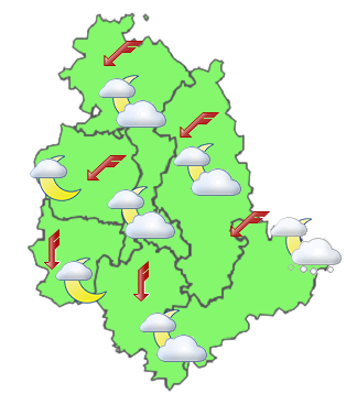 Previsioni di Oggi Sera-Notte