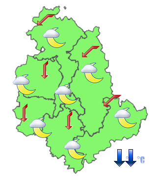 Previsioni di Oggi Sera-Notte