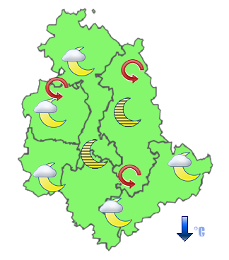 Previsioni di Oggi Sera-Notte