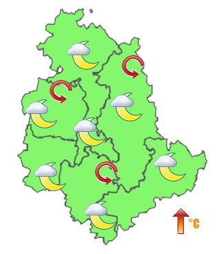 Previsioni di Oggi Sera-Notte