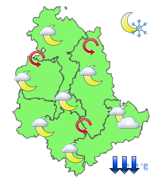 Previsioni di Oggi Sera-Notte