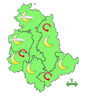 Previsioni di Oggi Sera-Notte