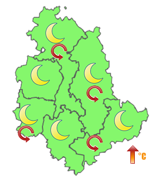 Previsioni di Oggi Sera-Notte