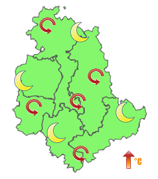 Previsioni di Oggi Sera-Notte