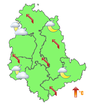 Previsioni di Oggi Sera-Notte