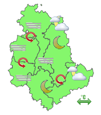 Previsioni di Oggi Sera-Notte