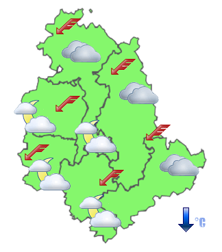 Previsioni di Oggi Sera-Notte