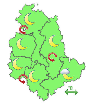 Previsioni di Oggi Sera-Notte