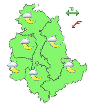Previsioni di Oggi Sera-Notte