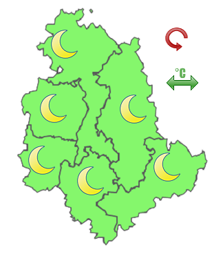 Previsioni di Oggi Sera-Notte